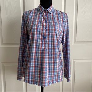 Tommy Hilfiger Multi Color Check Button Down